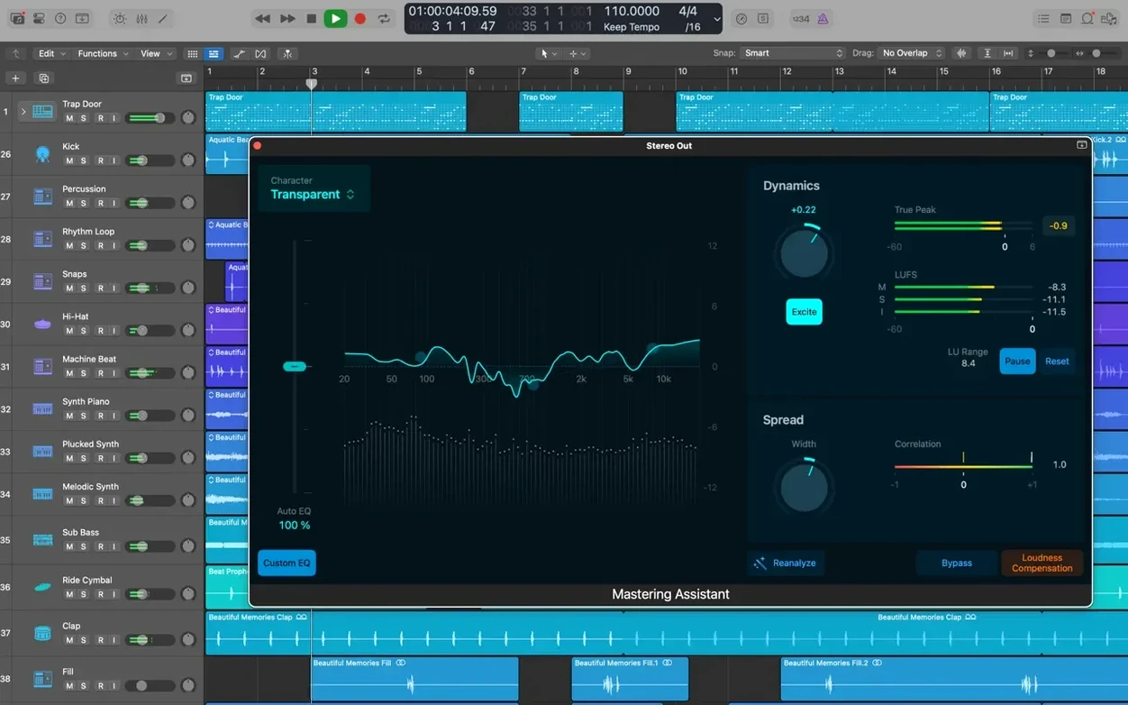 Logic Pro visual 5 Logic Pro close-up 5