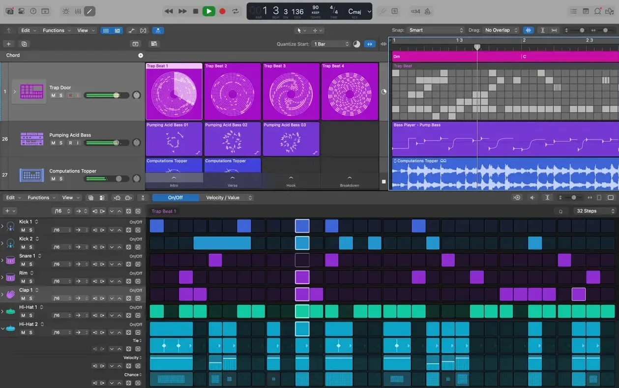 Logic Pro visual 6 Logic Pro close-up 6