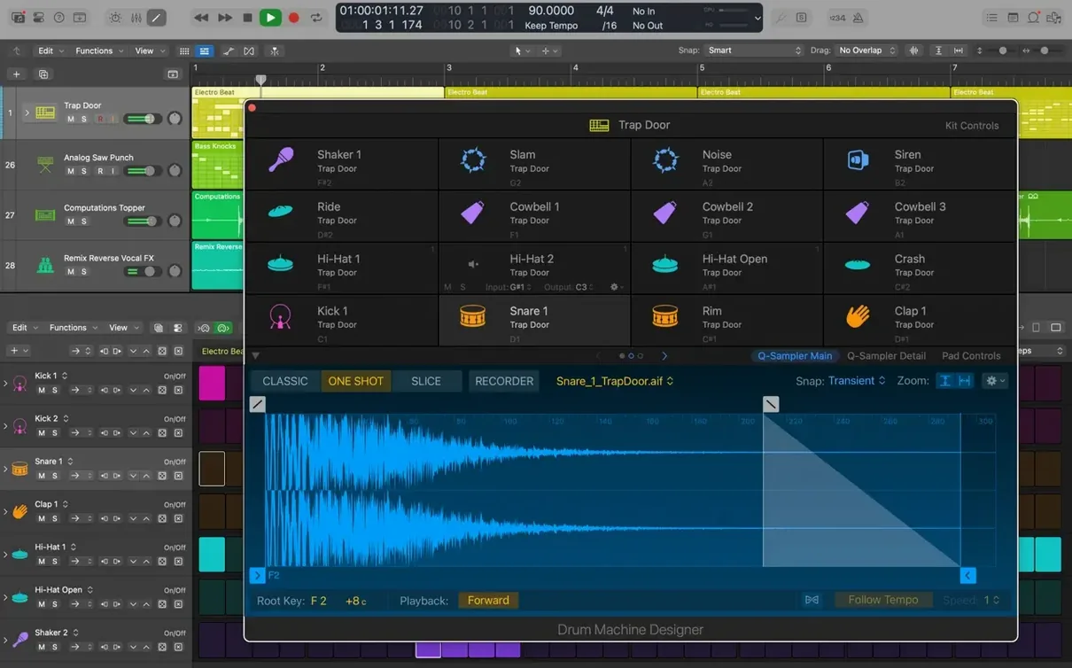 Logic Pro visual 7 Logic Pro close-up 7