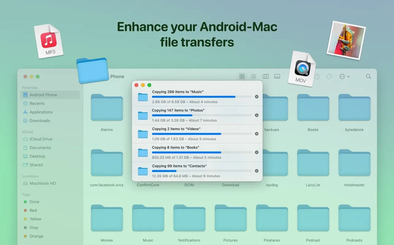 MacDroid Pro close-up 3