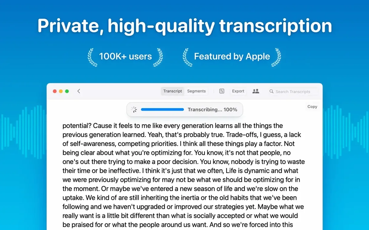 MacWhisper — glimpse 1 Overview of MacWhisper — macwhisper crack