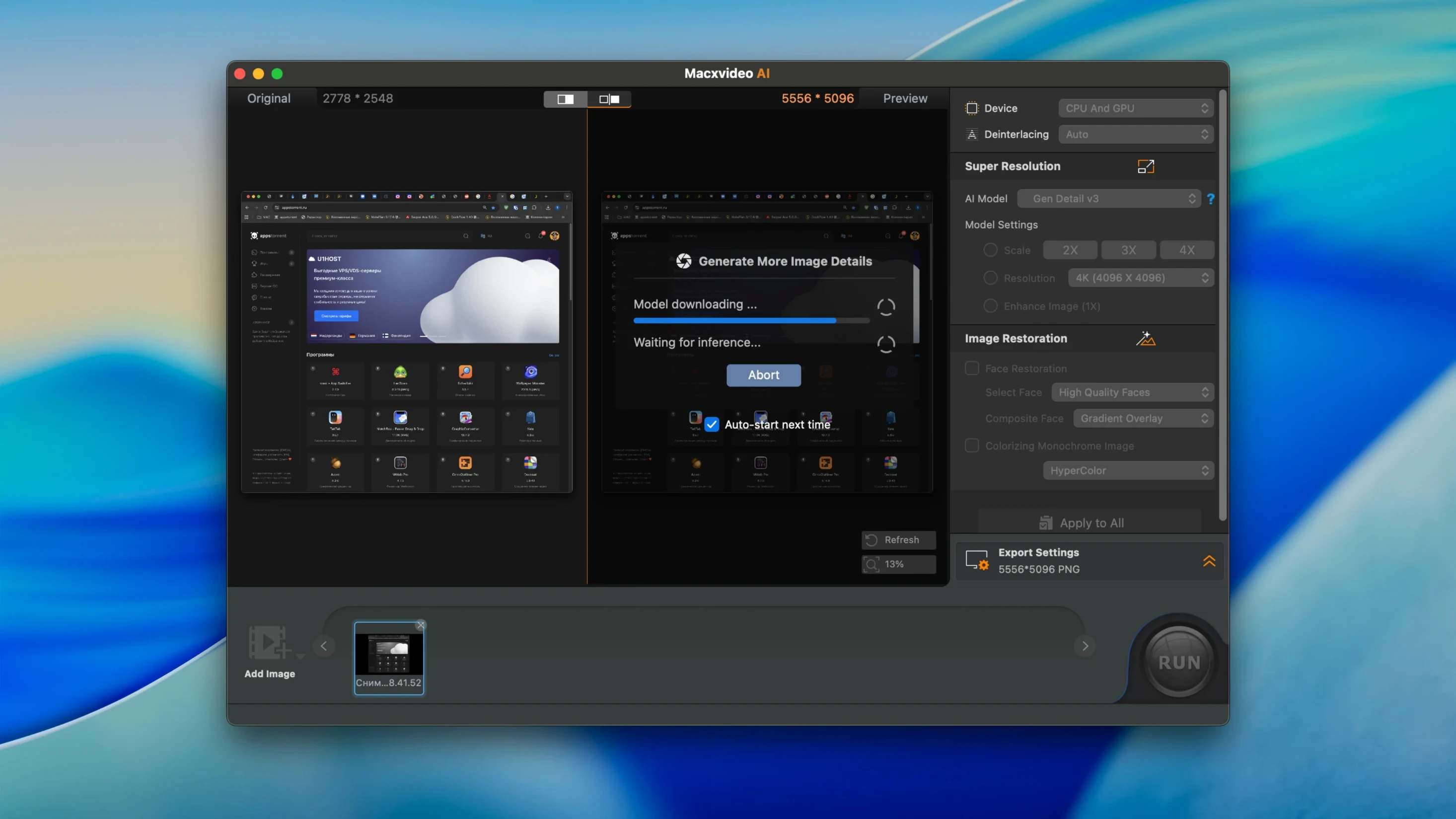 Macxvideo AI — glimpse 2 Macxvideo AI usage, image 2