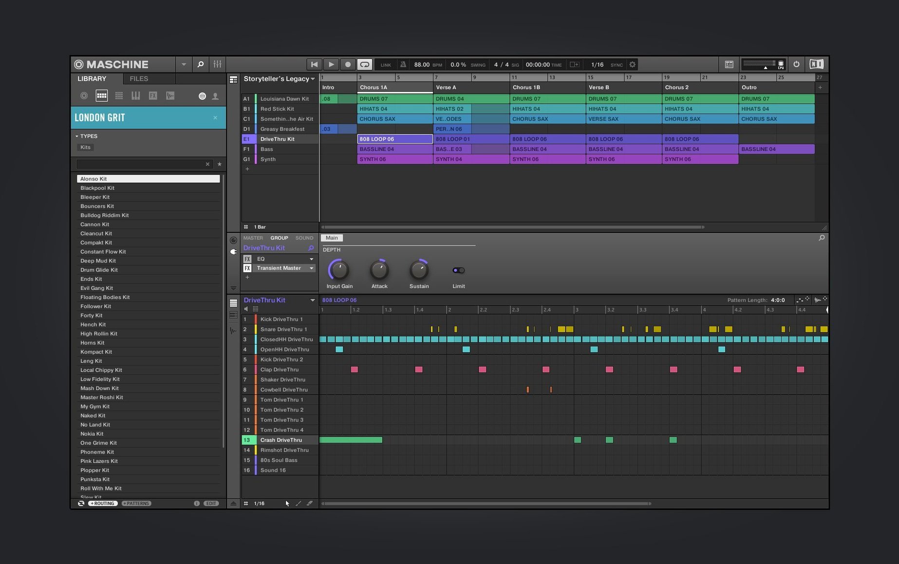 Maschine — glimpse 2 Maschine usage, image 2
