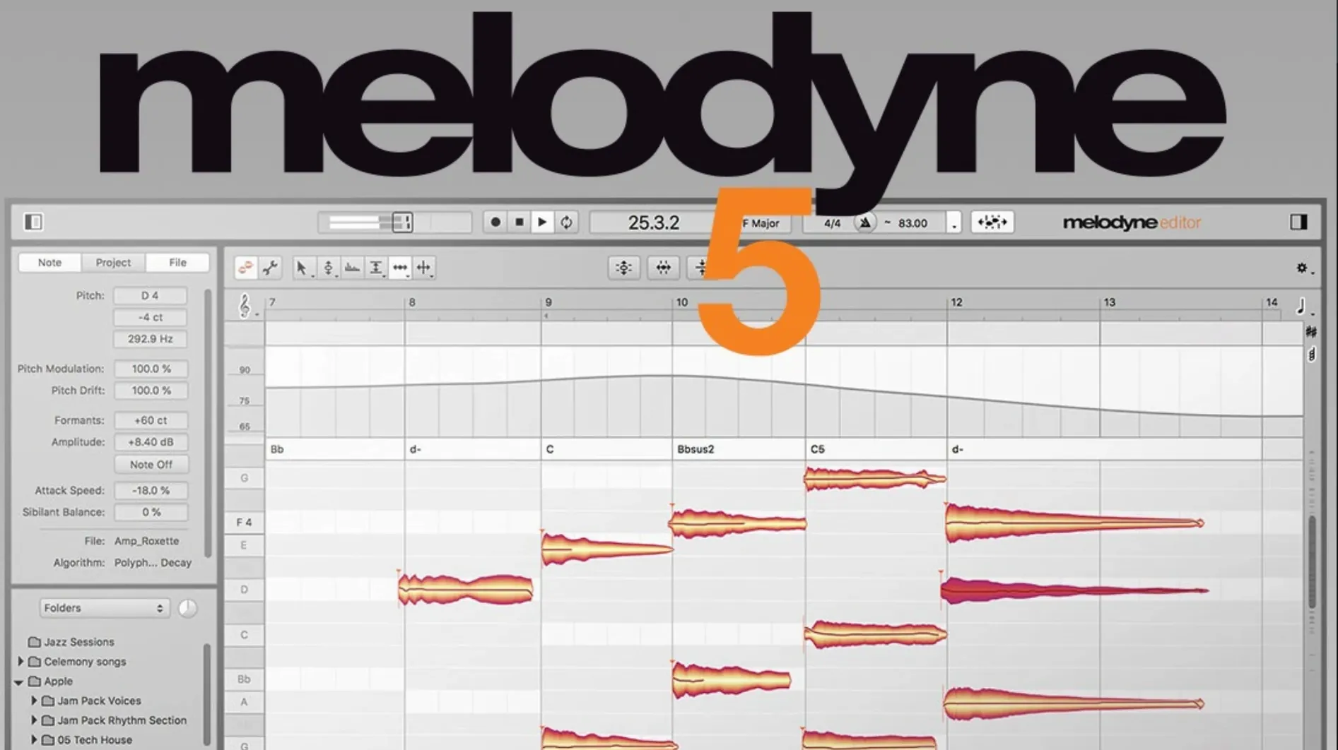 Melodyne — glimpse 1 melodyne 5 studio torrent — first screen