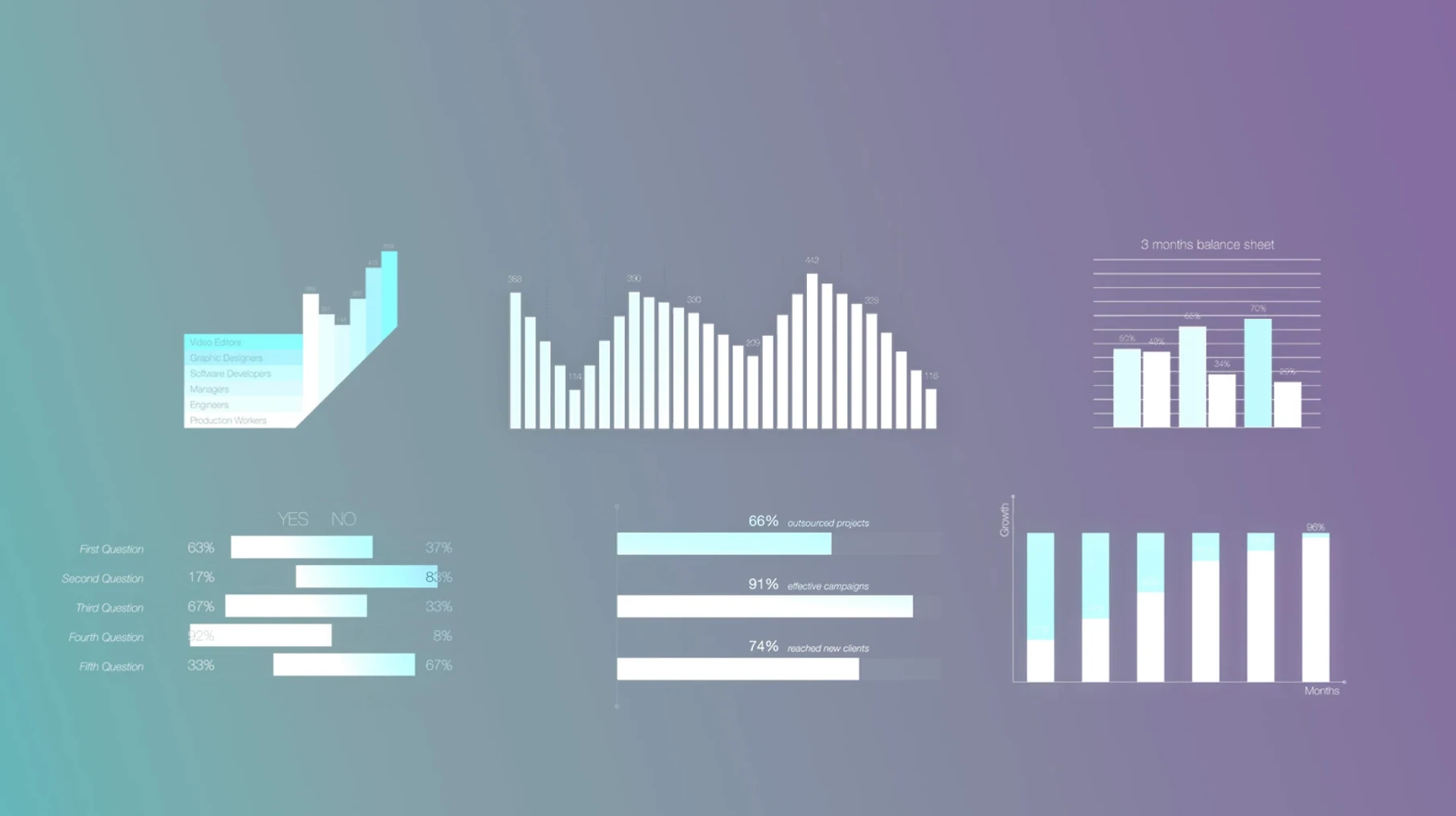 MotionVFX mInfographics — glimpse 1 Overview of MotionVFX mInfographics — motionvfx free download