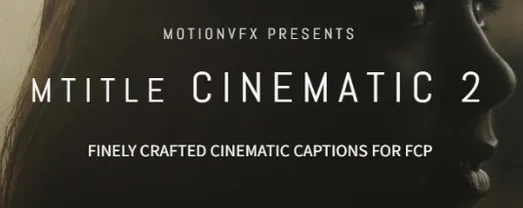 Motionvfx - mTitle Cinematic icon for macOS