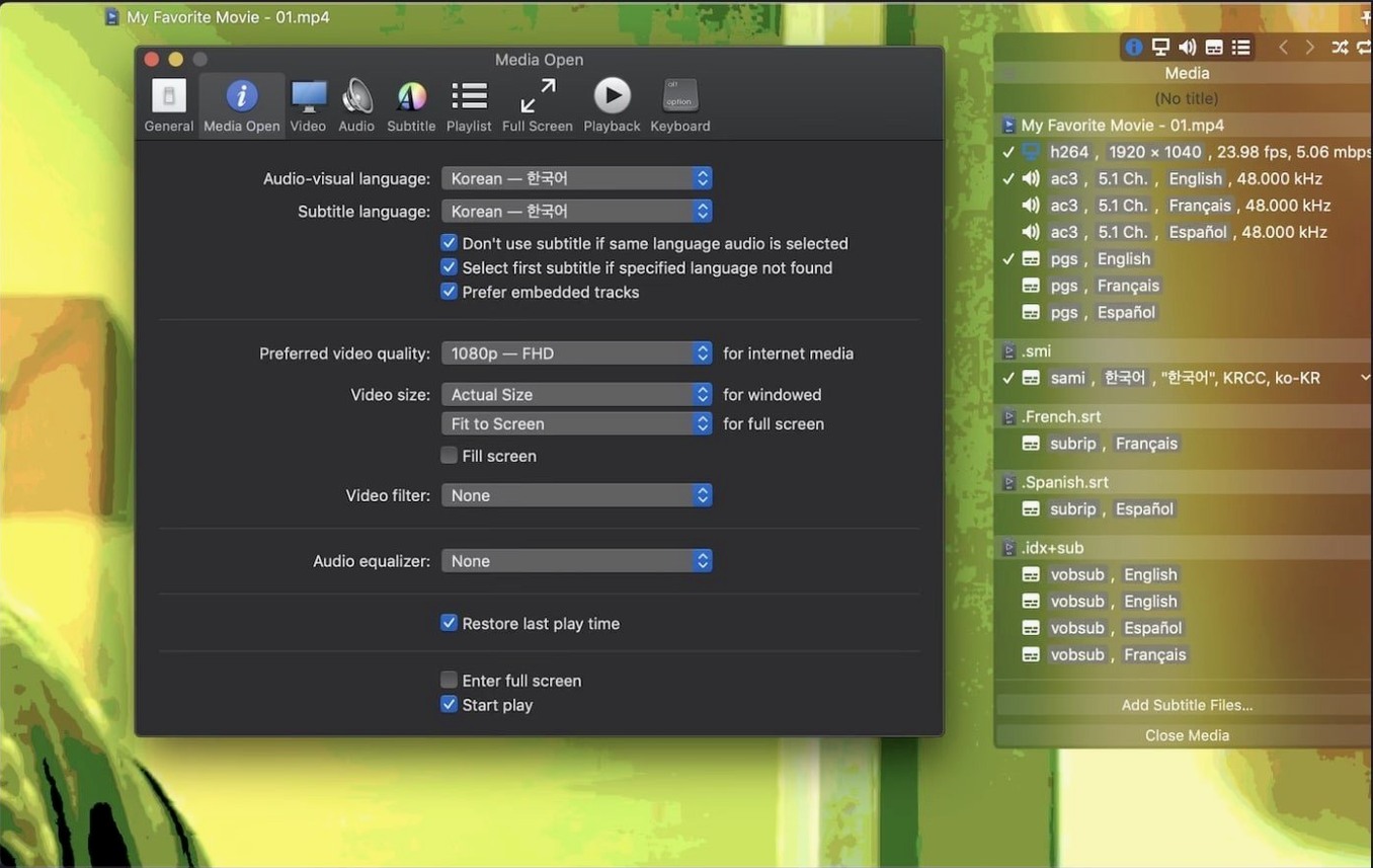 Movist Pro — glimpse 2 Movist Pro usage, image 2