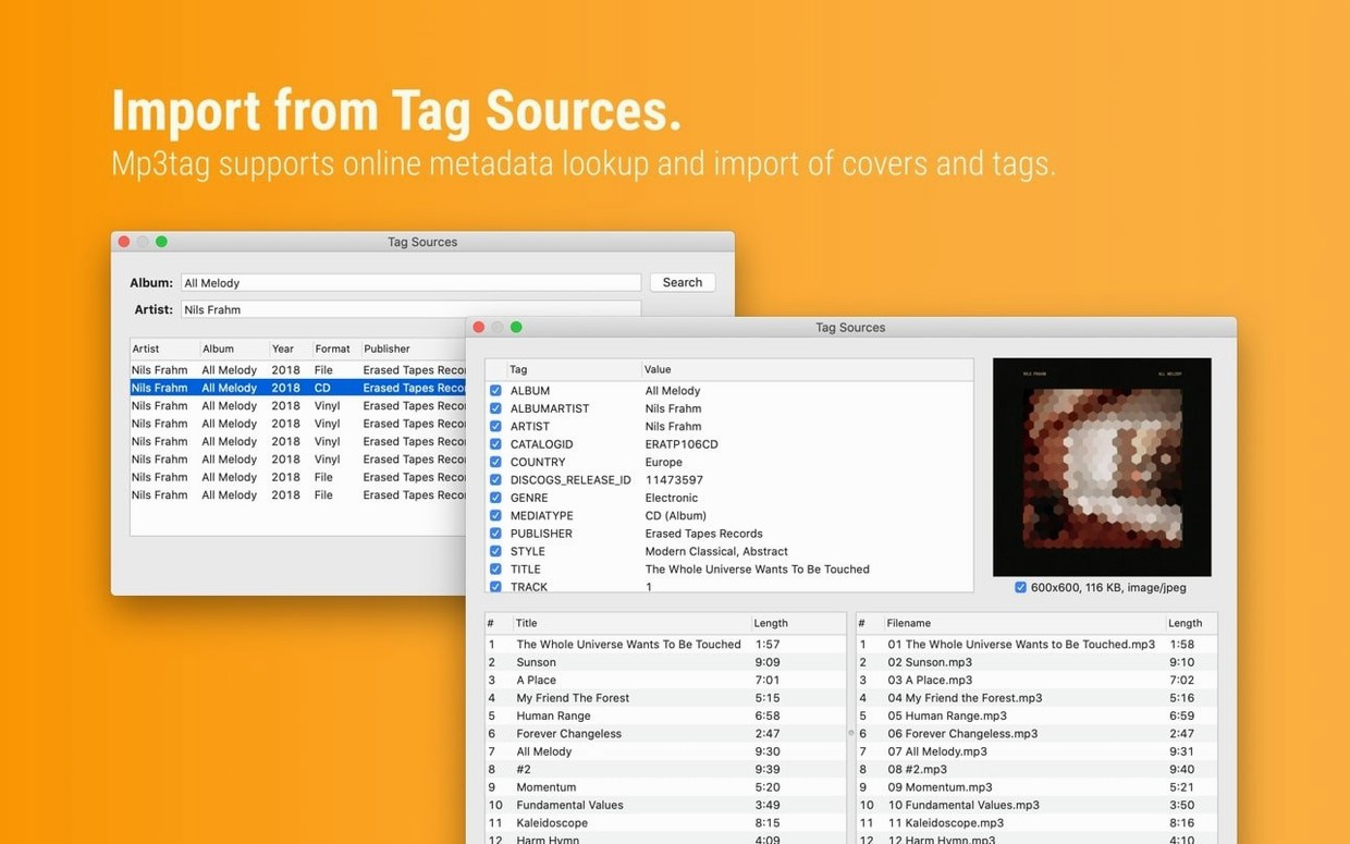 Mp3tag — glimpse 3 Mp3tag usage, image 3