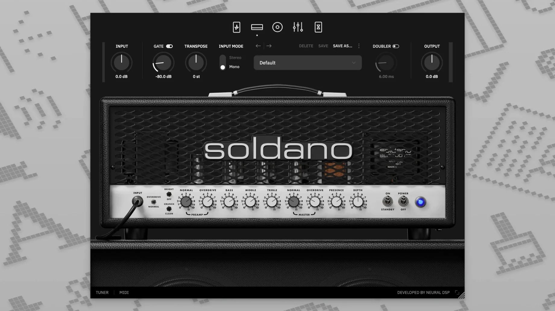 Neural DSP Soldano SLO-100 X — glimpse 1 neural dsp mac torrent — first screen