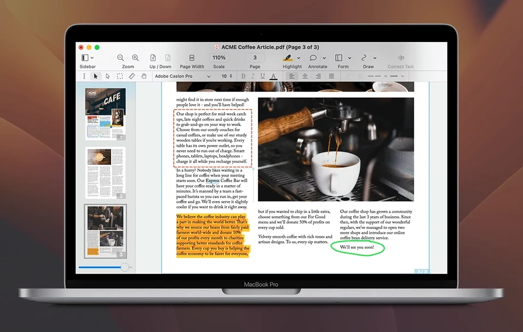 Nitro PDF Pro — glimpse 1 nitro para mac full — first screen