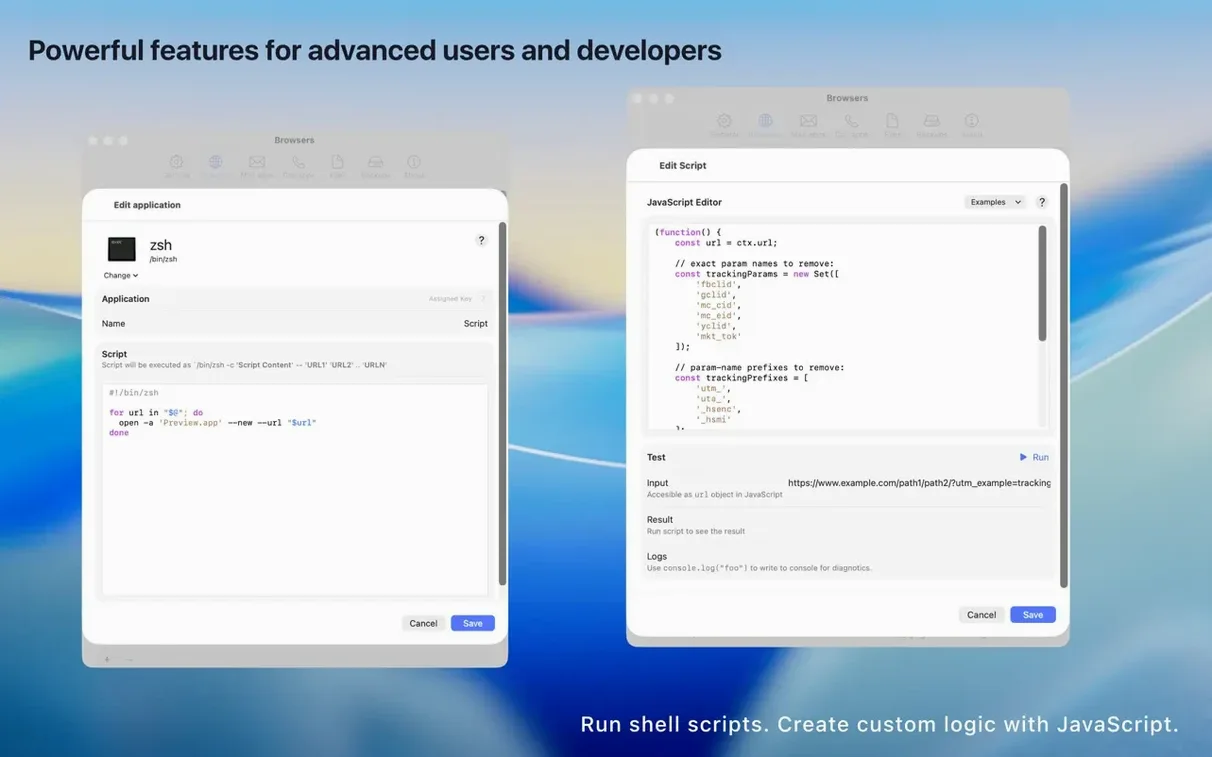 OpenIn - Advanced Link Handler visual 4 OpenIn - Advanced Link Handler close-up 4