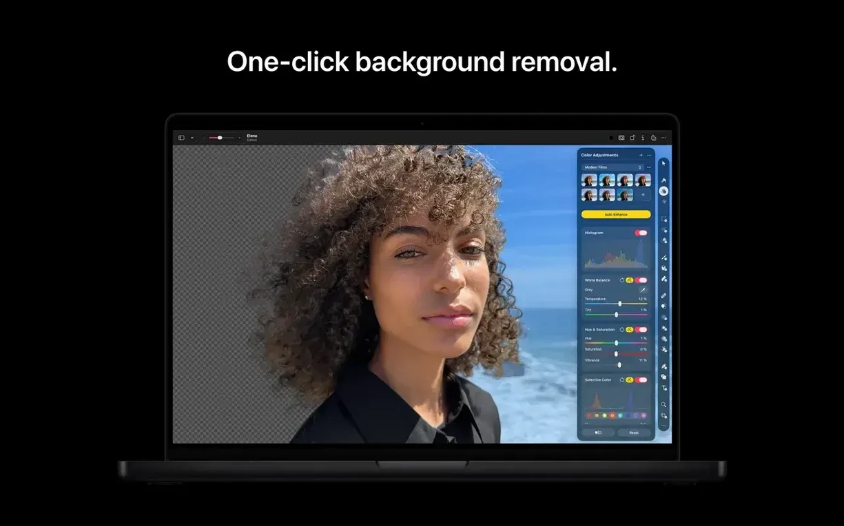 Pixelmator Pro visual 5 Pixelmator Pro close-up 5