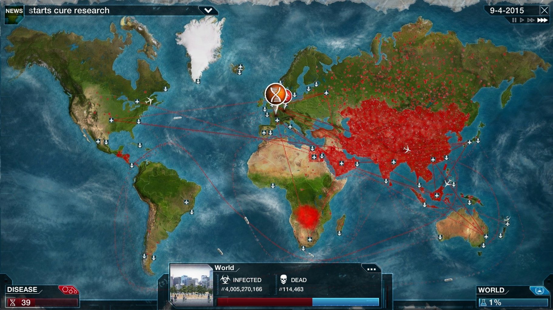 Plague Inc: Evolved — glimpse 2 Plague Inc: Evolved usage, image 2