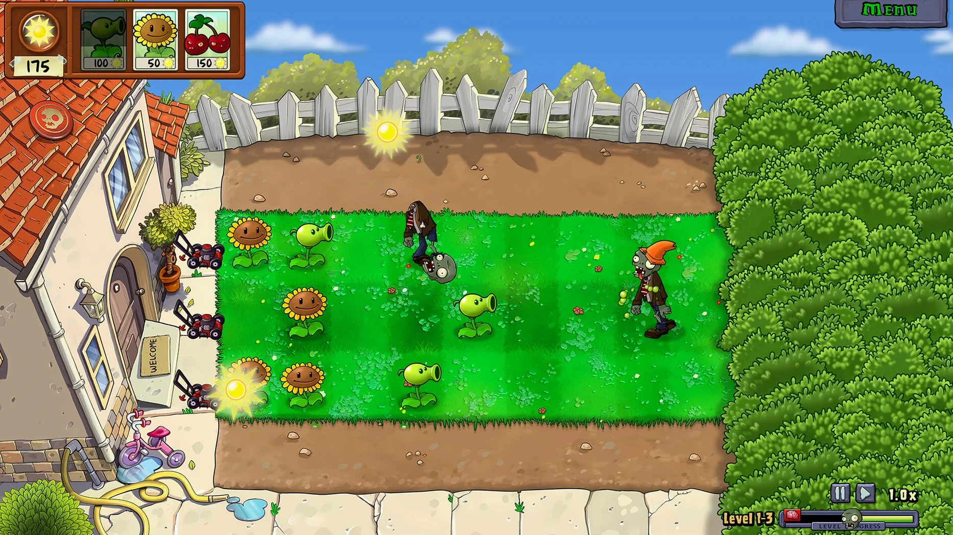 Plants vs. Zombies: Replanted — glimpse 2 Plants vs. Zombies: Replanted usage, image 2