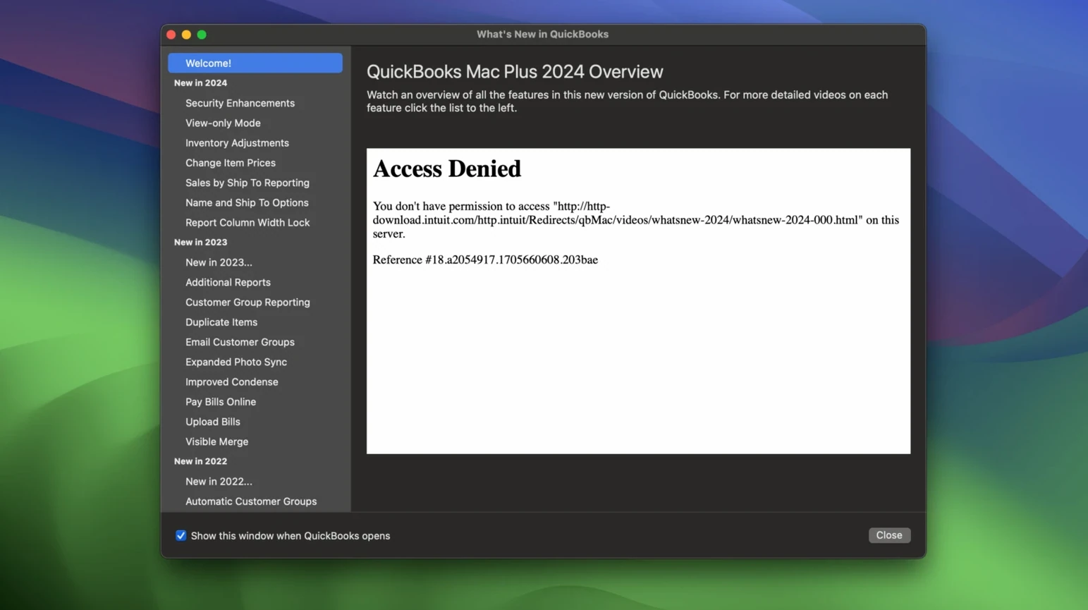 QuickBooks Mac Plus visual 2 QuickBooks Mac Plus close-up 2