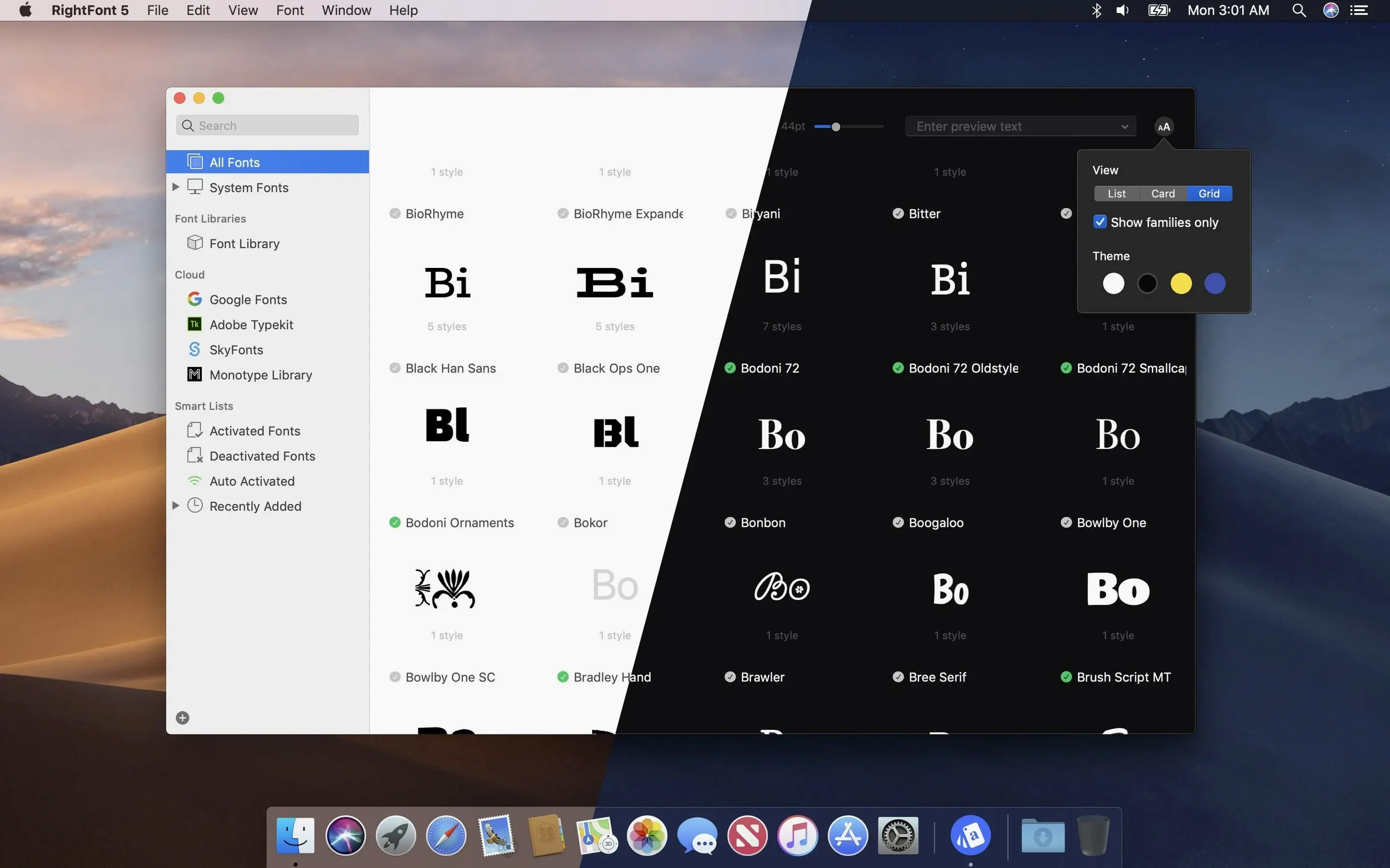 Overview of RightFont — rightfont