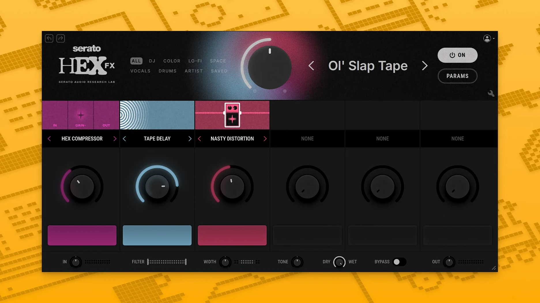 Serato Hex FX visual 1 serato hex fx crack — first screen