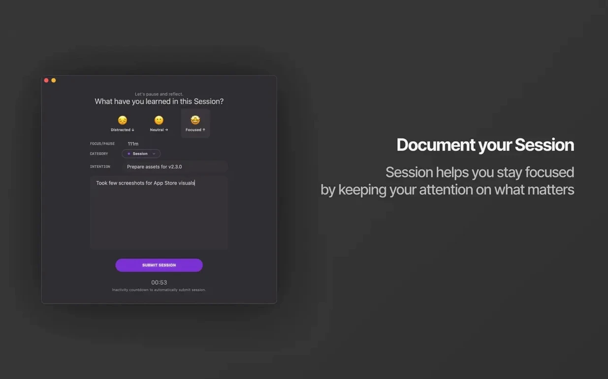 Session Pomodoro Focus Timer — glimpse 4 Session Pomodoro Focus Timer usage, image 4
