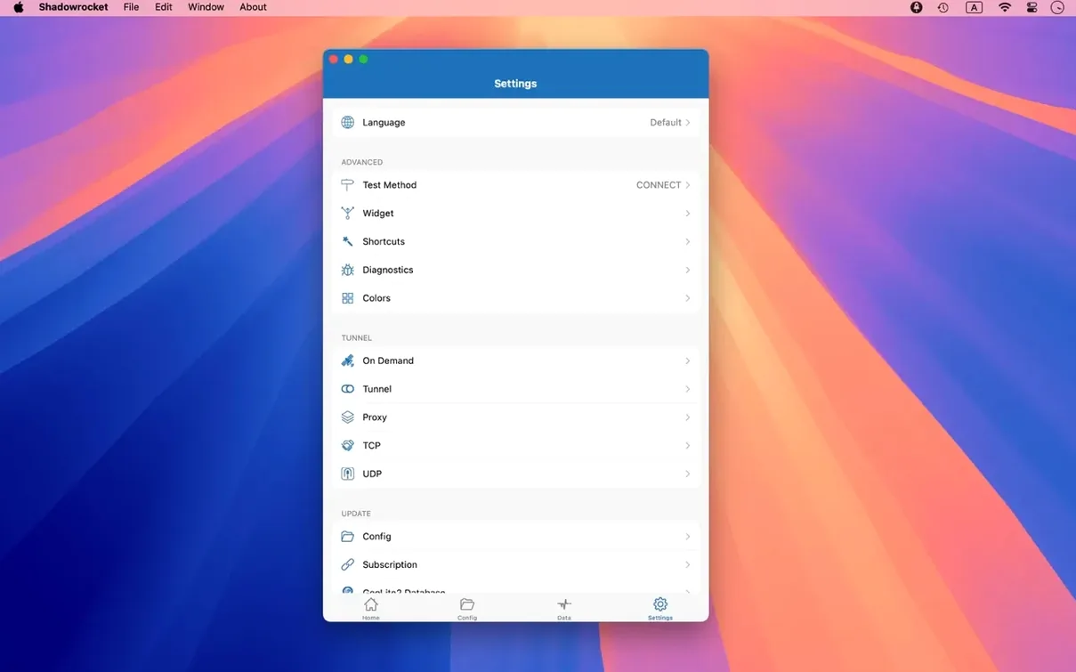 Shadowrocket — glimpse 4 Shadowrocket usage, image 4