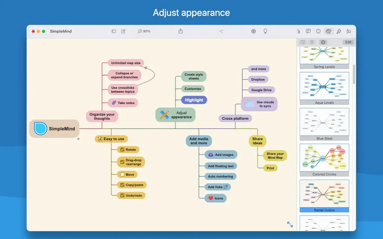 SimpleMind Pro — glimpse 6 SimpleMind Pro usage, image 6