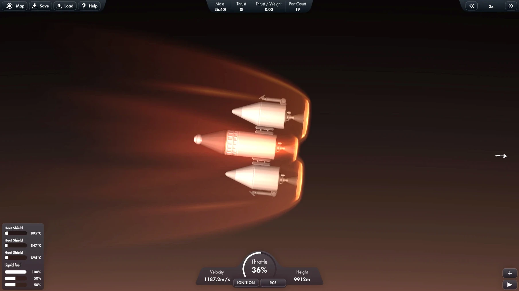 Spaceflight Simulator — glimpse 2 Spaceflight Simulator usage, image 2