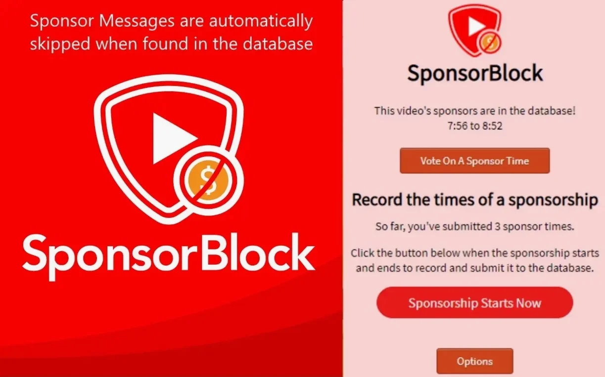 sponsorblock for youtube mac download — first screen