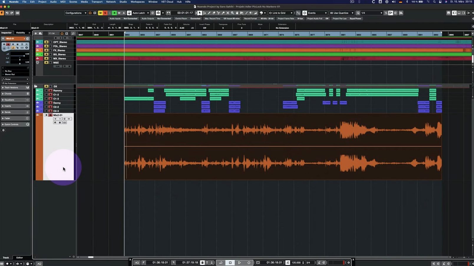 Steinberg Nuendo visual 1 nuendo 15 crack — first screen