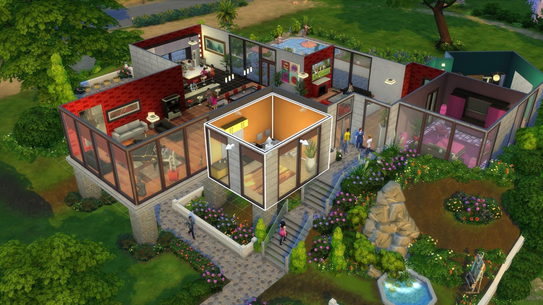 The Sims 4 visual 2 The Sims 4 close-up 2