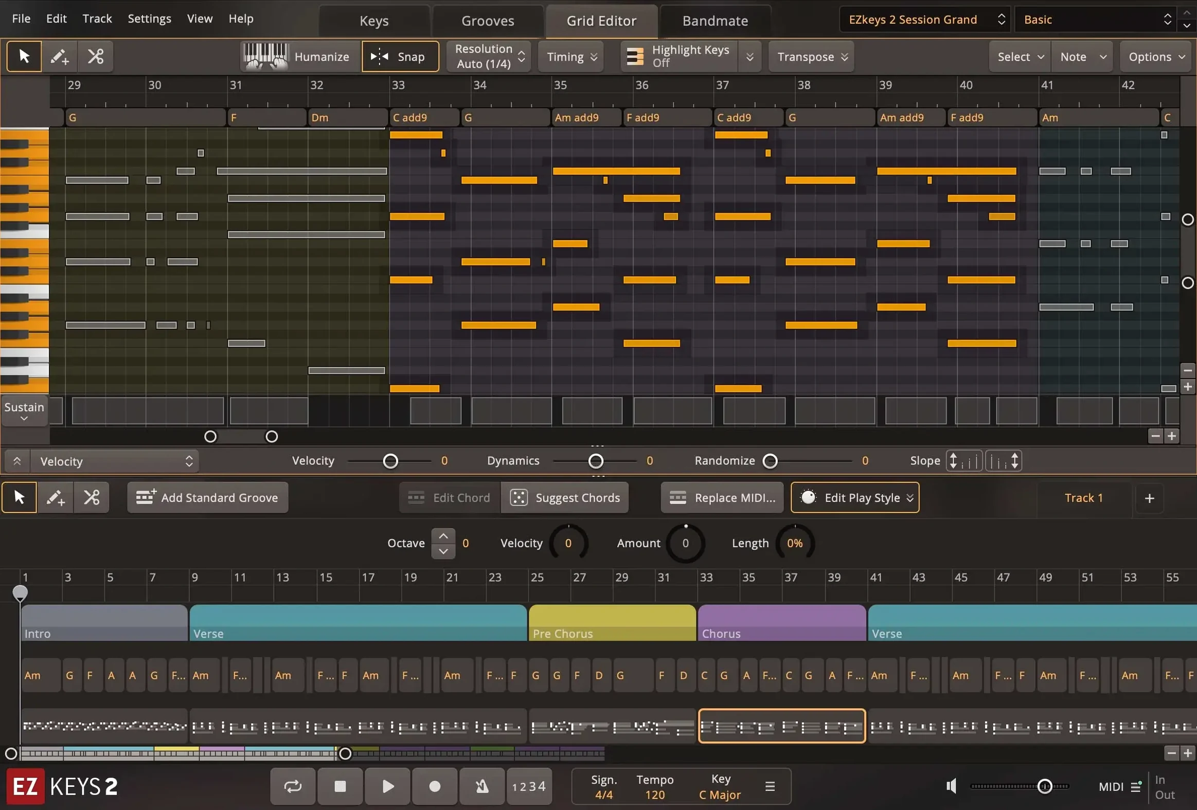 Toontrack EZkeys close-up 3