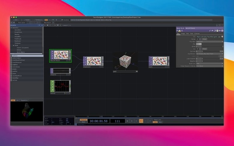 TouchDesigner visual 2 TouchDesigner close-up 2