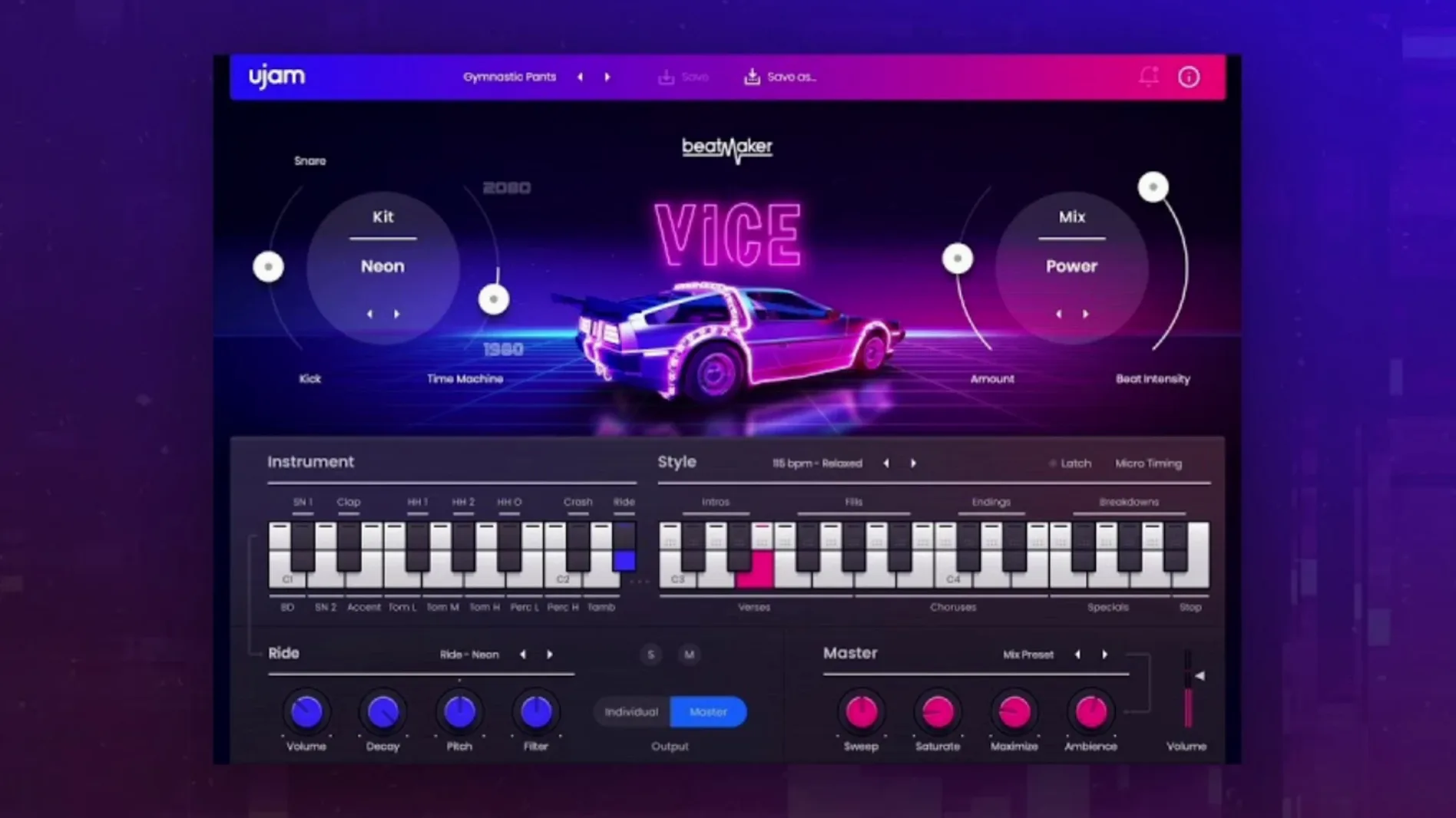UJAM Beatmaker VICE visual 1 ujam mac torrent — first screen