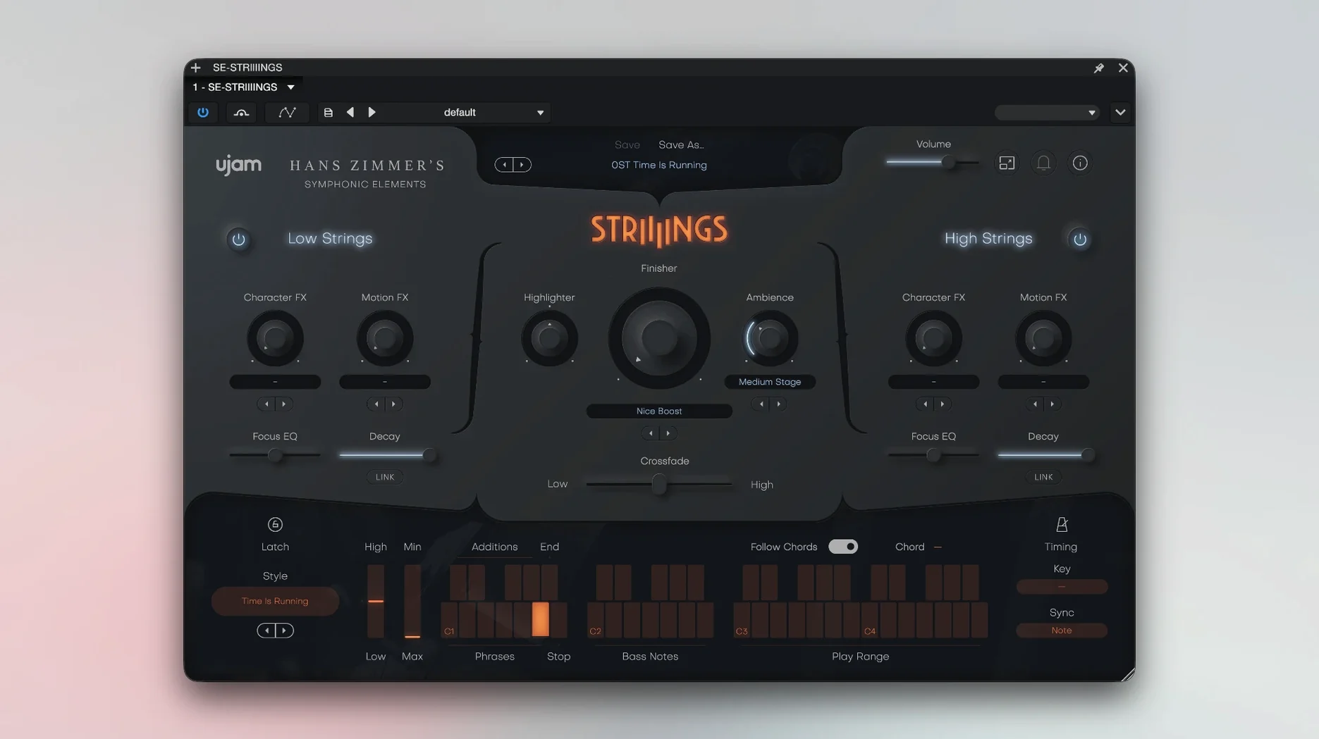 UJAM Symphonic Elements STRIIIINGS visual 1 ujam symphonic elements chooir mac — first screen