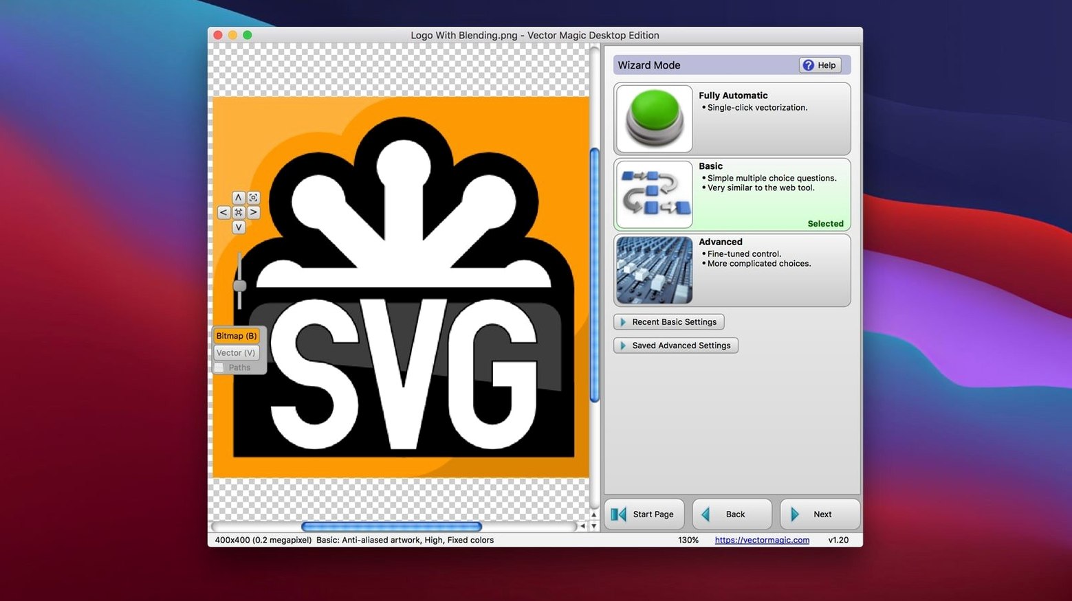 Vector Magic — glimpse 4 Vector Magic usage, image 4
