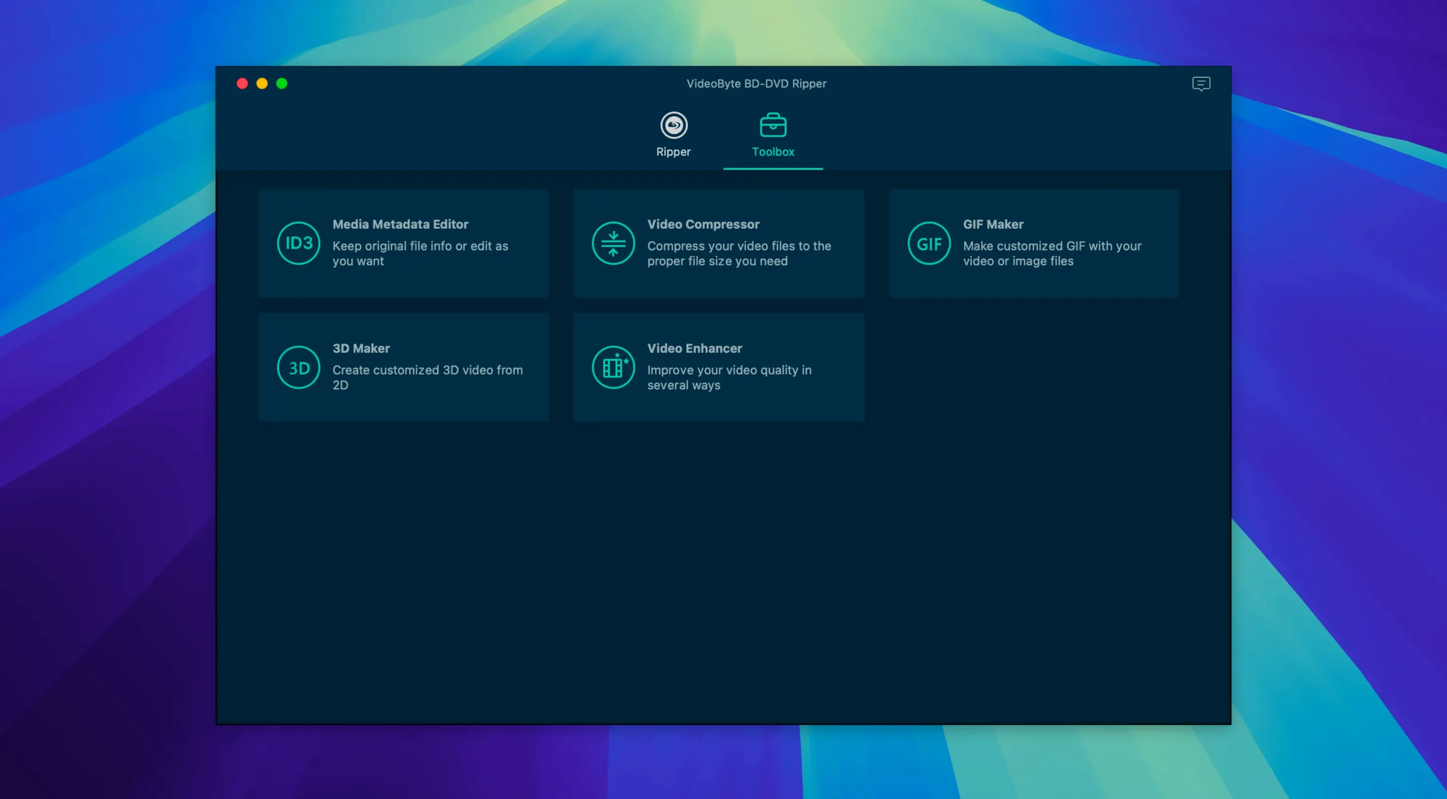 VideoByte BD-DVD Ripper — glimpse 2 VideoByte BD-DVD Ripper usage, image 2