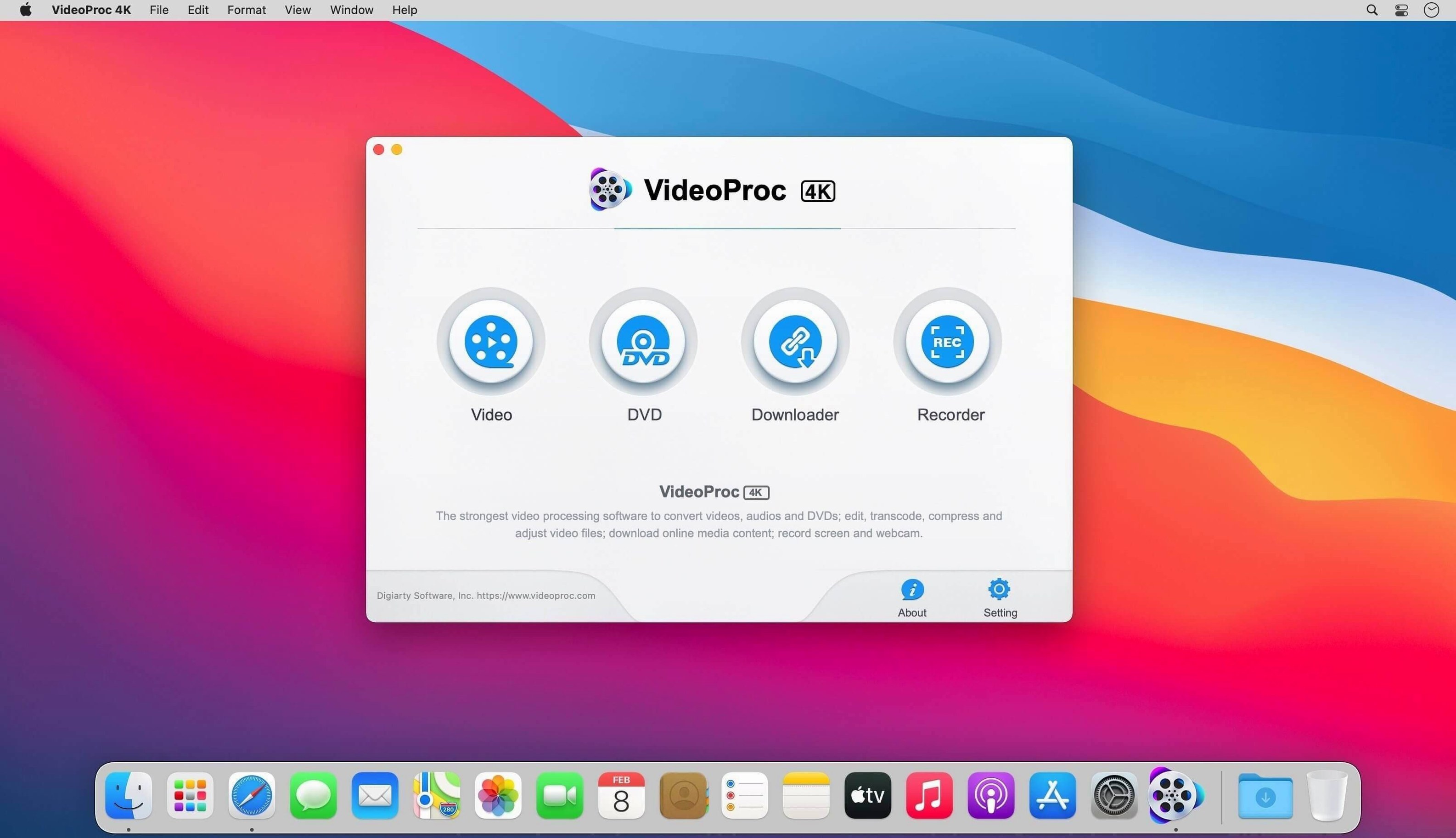 VideoProc Converter visual 1 videoproc converter torrent — first screen