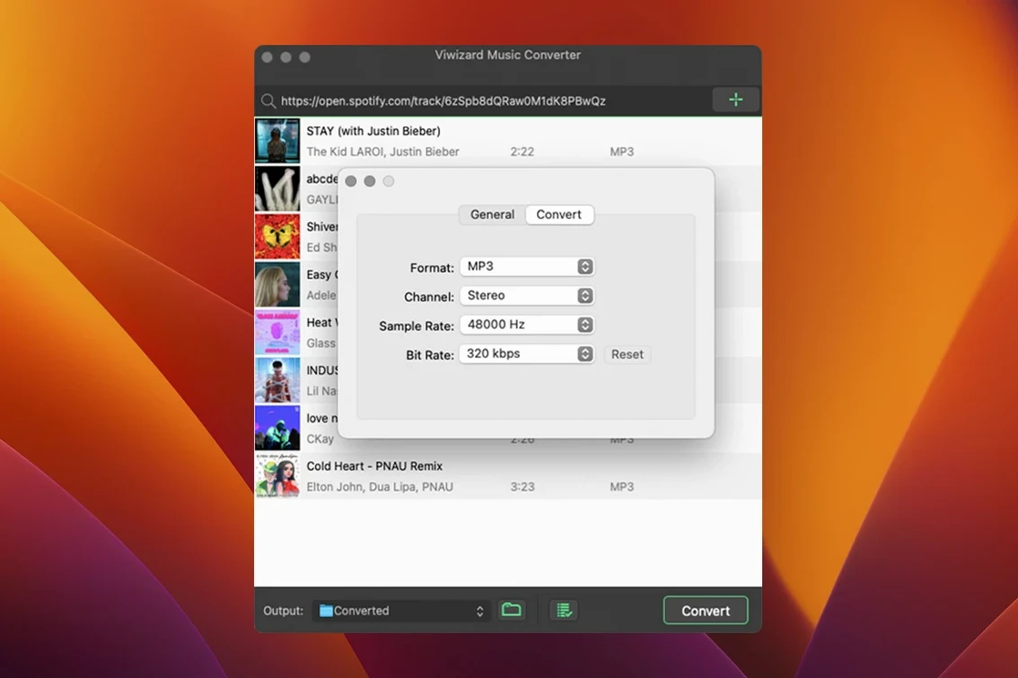 ViWizard Spotify Music Converter usage, image 2