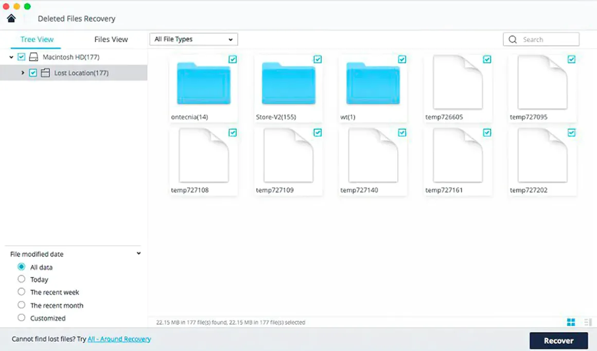 Wondershare Recoverit visual 2 Wondershare Recoverit close-up 2