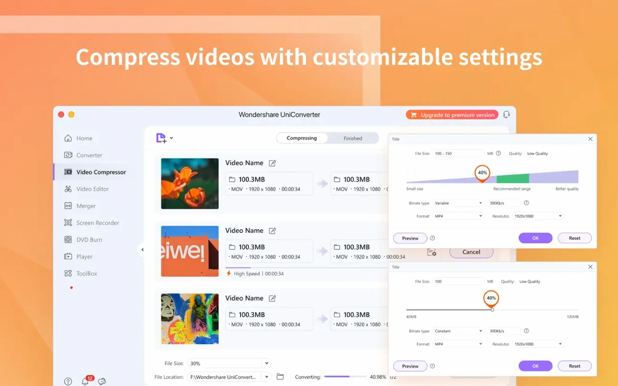 Wondershare UniConverter — glimpse 4 Wondershare UniConverter usage, image 4