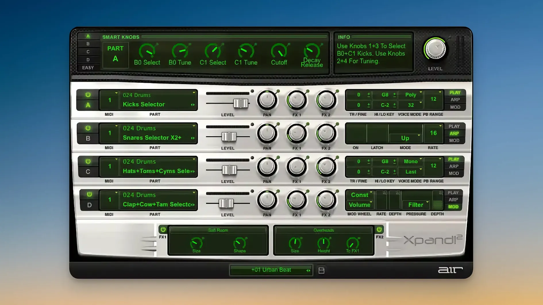 Xpand!2 visual 1 xpand 2 mac free download — first screen